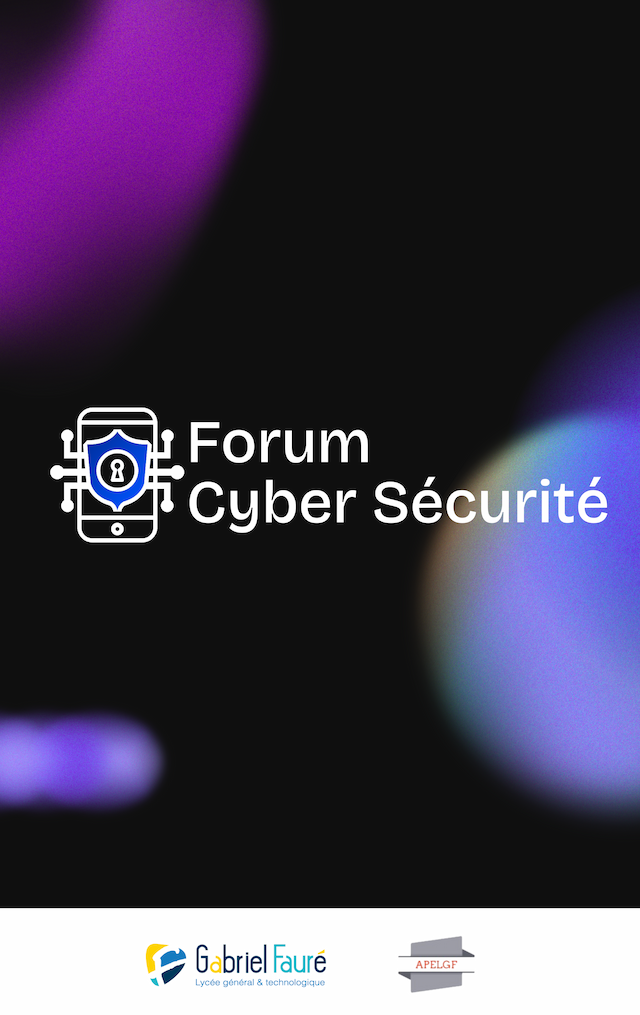 Badges du Forum Cybersécurité Recto
